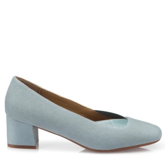 Hotter Blue Katya Heels - Picture 1 of 7